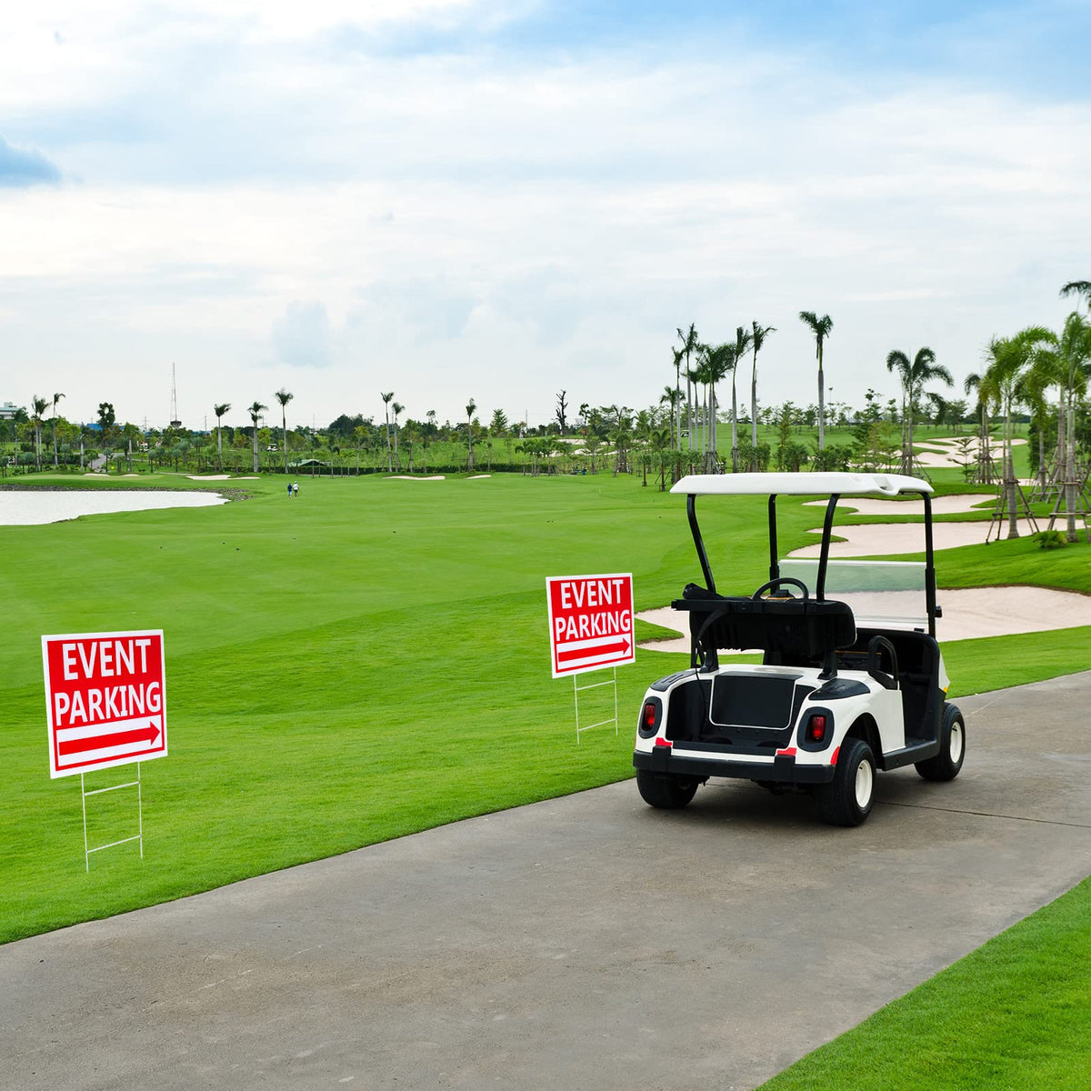 Juexica waterproof corrugated sign withstands weather