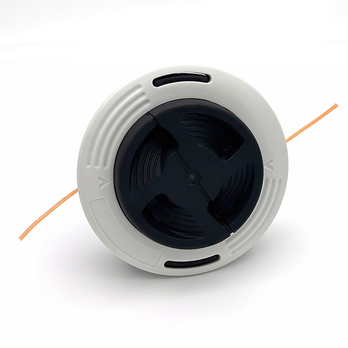JUGRSEDLRU C26-2 trimmer head side view showing rugged bump feed design.
