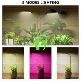 Juhefa LED with red blue spectrum supports foliage and flowering