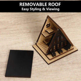 JULEASEL removable-roof feature allows easy access to interior during play