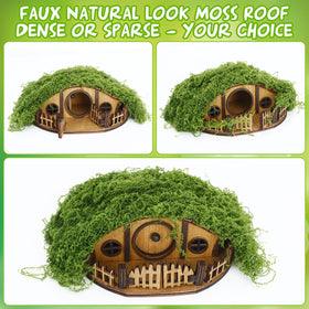 JULEASEL Mosswood Mini Treehouse gift idea delivers a charming present for plant lovers