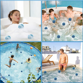 JULMELON compatible with hot tubs and pools for clearer baths