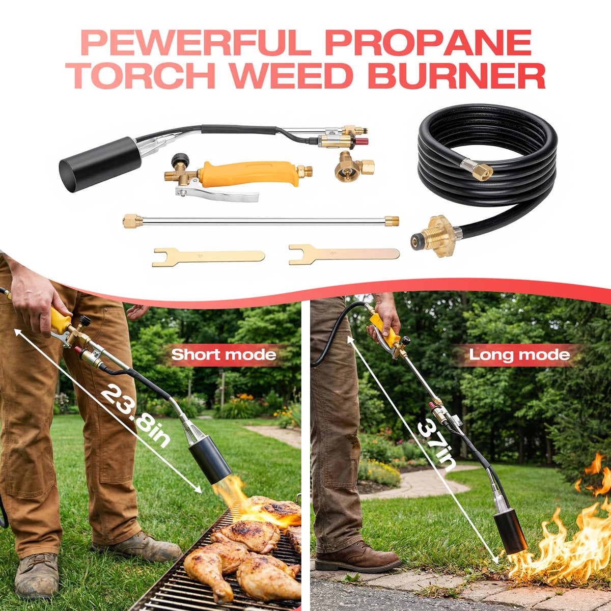 Julttum 10 ft hose enabling flexible reach