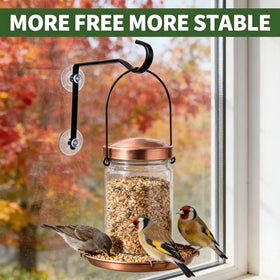 Julyxi birdhouse hanging setup offers simple installation and reliable support for outdoor decor.