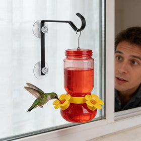 Julyxi easy-install reusable suction minimizes surface damage during setup and relocation.