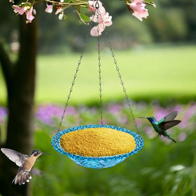 Julyxi nature blue plastic resists weather for long-lasting outdoor decor