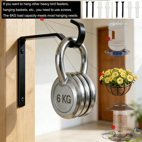 Julyxi upgraded suction cup ensures secure adhesion against wind and rain for outdoor decor.