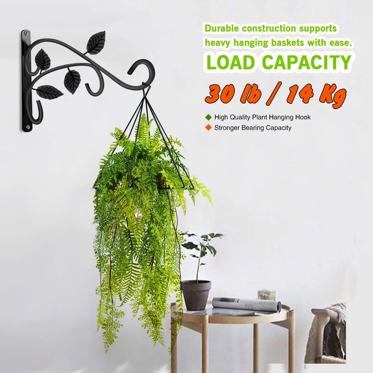 JUNBEI multi-use hanging bracket arrives in a two-pack with hardware.