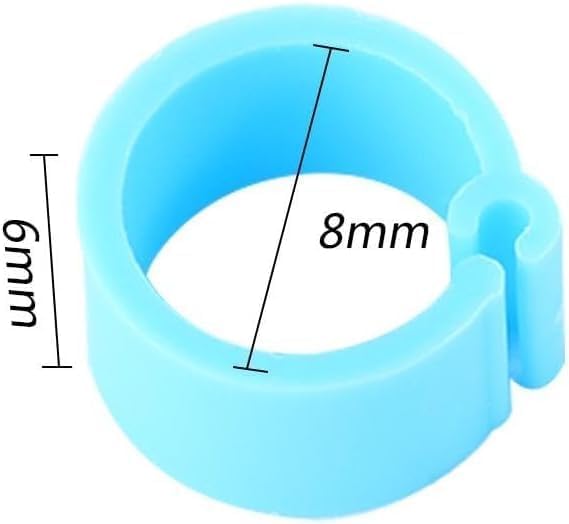 Junfamilee clip-on bird ID rings allow tool-free tagging