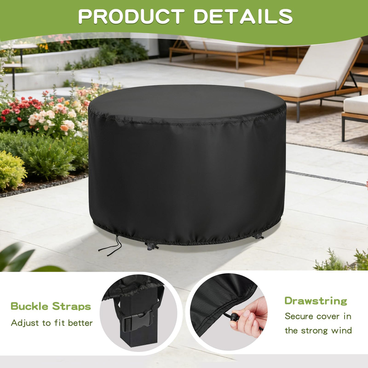 Jungda all-season protection keeps rain, dust, sun, and snow at bay.