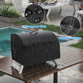 Jungda all-season protection shields the grill from rain, snow, sun, and dust.