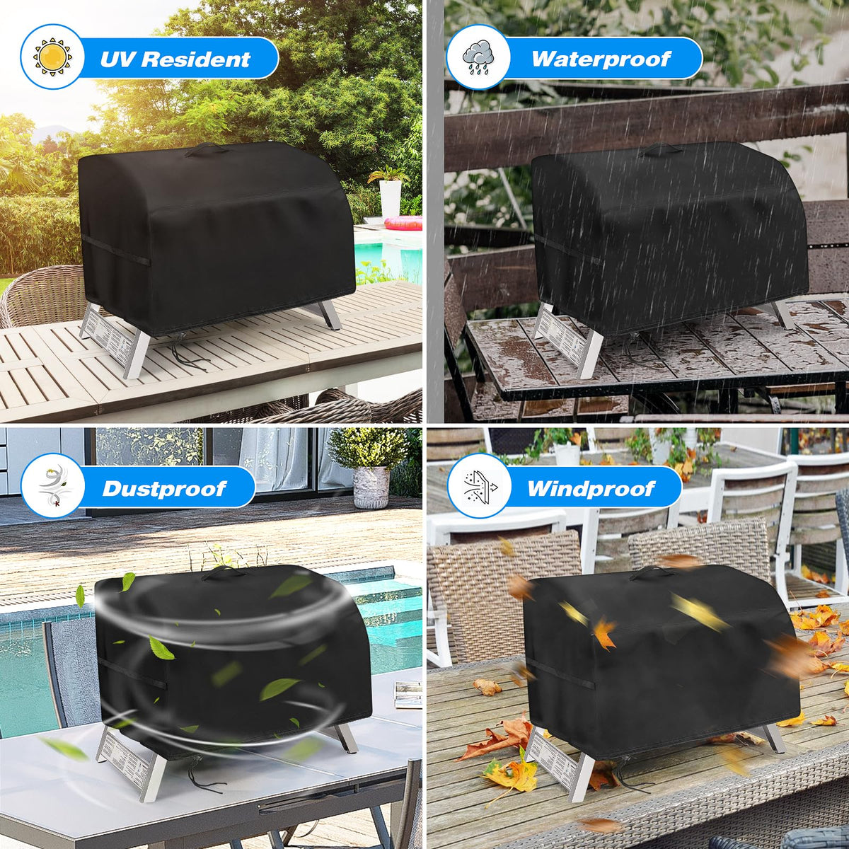 Easy cleaning: brush, rinse, and air dry for quick maintenance.