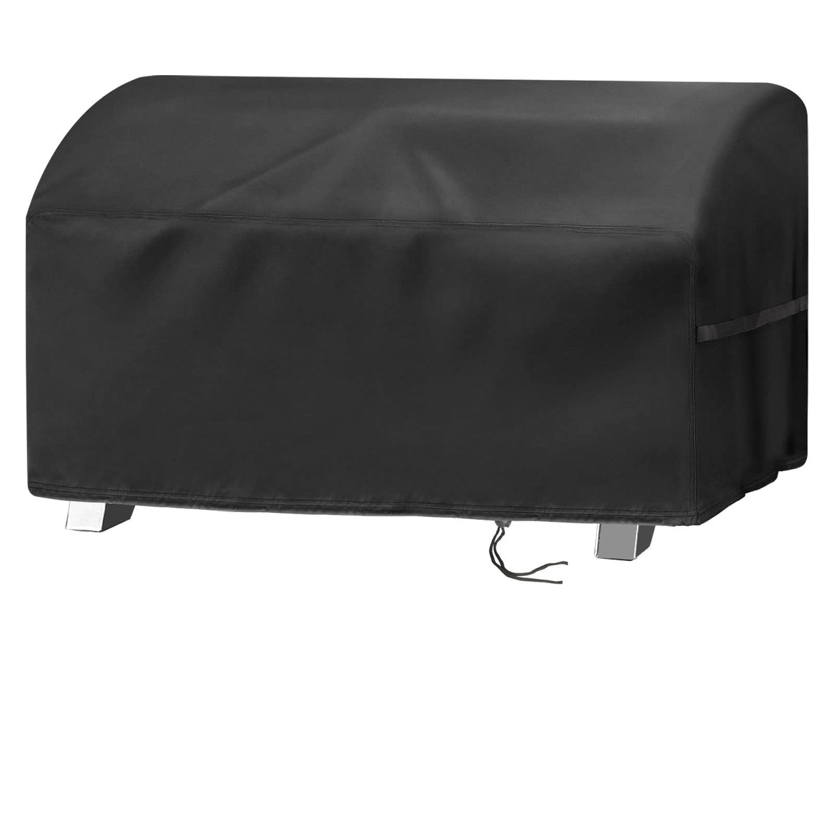 Jungda Lifemaster 2-Burner grill cover fits snugly and protects from rain and dust.