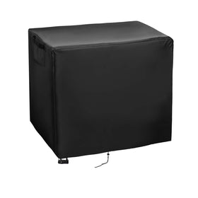 Jungda Outdoor Prep Table Cover on a 36x30 inch table protects against dust and weather.