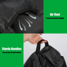 Jungda windproof drawstring keeps the cover secure in gusty conditions.