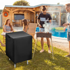 Jungda Fits 24x24 tables, ensuring full coverage and protection.