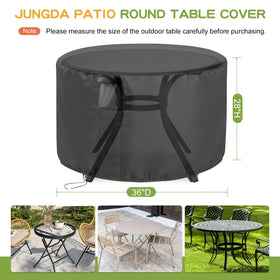 Jungda waterproof fabric resists tearing, keeping furniture protected across seasons.