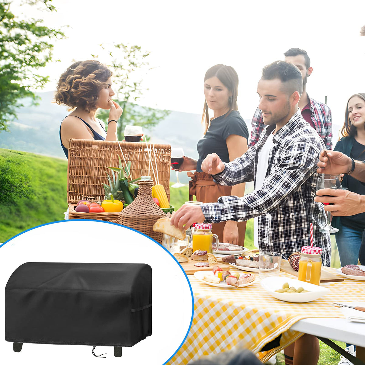 Jungda compact design fits patios without bulk.