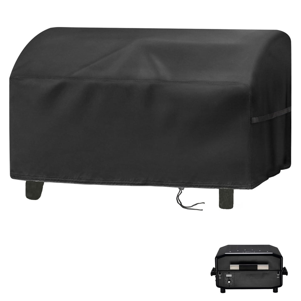 Jungda table-top grill cover fits Z Grills Cruiser 200A, offering snug protection from rain and dust.