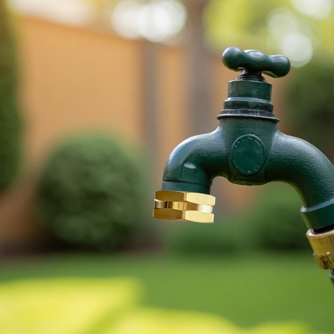 JUNHOME solid brass end cap; resistant to corrosion and daily wear.