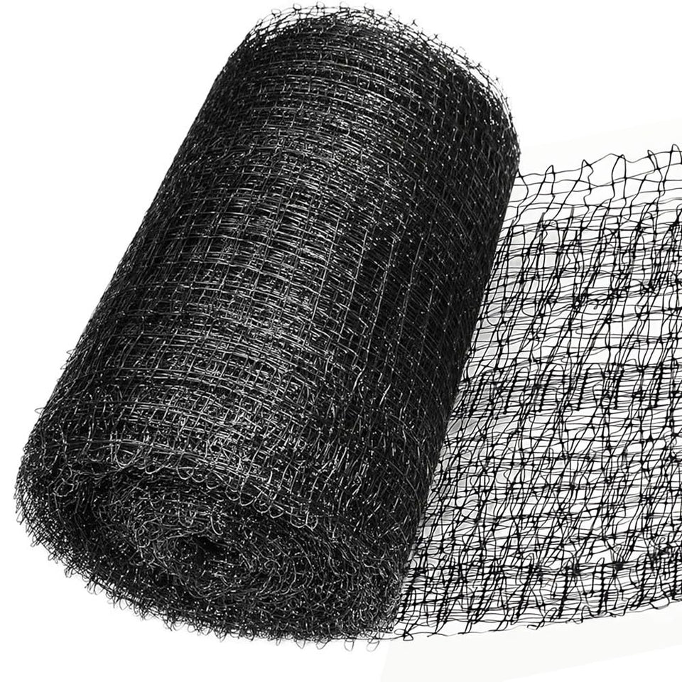 JUNKOGO deer fence netting protecting shrubs with sunlight and airflow