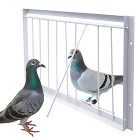 Junniu pigeon cage trap door enables easy entry for racing pigeons.