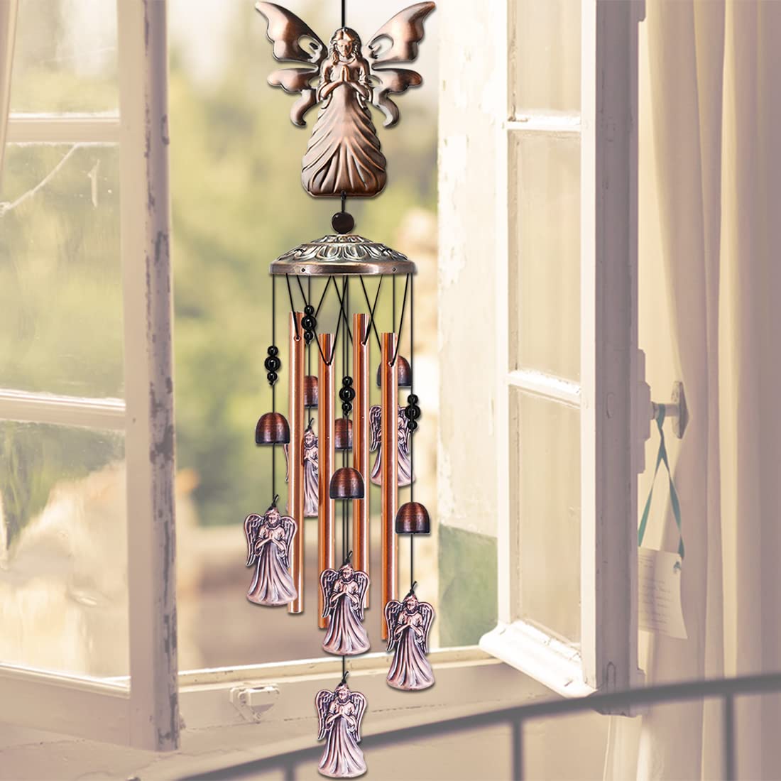 JUNQIU US Angel Wind Chimes as a thoughtful Christmas gift option