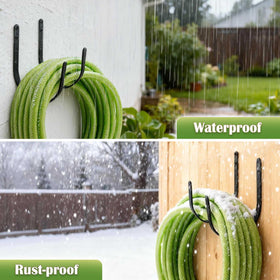 JUNSHUO two-pack hose racks shipped together for savings