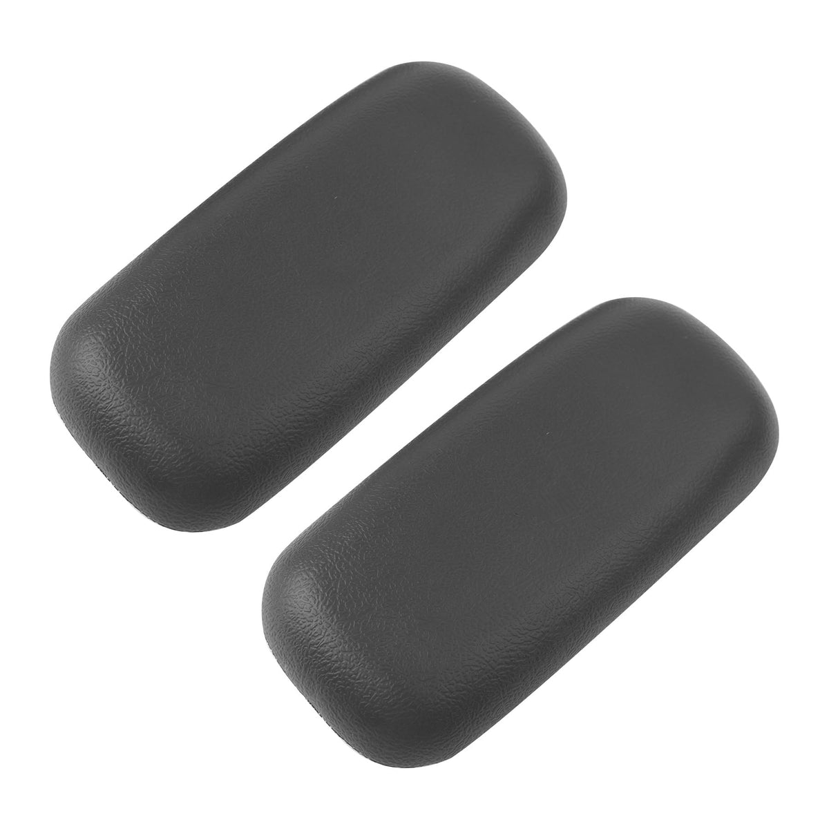 Jupiyas hot tub headrest flat pillow in charcoal gray with ergonomic neck support