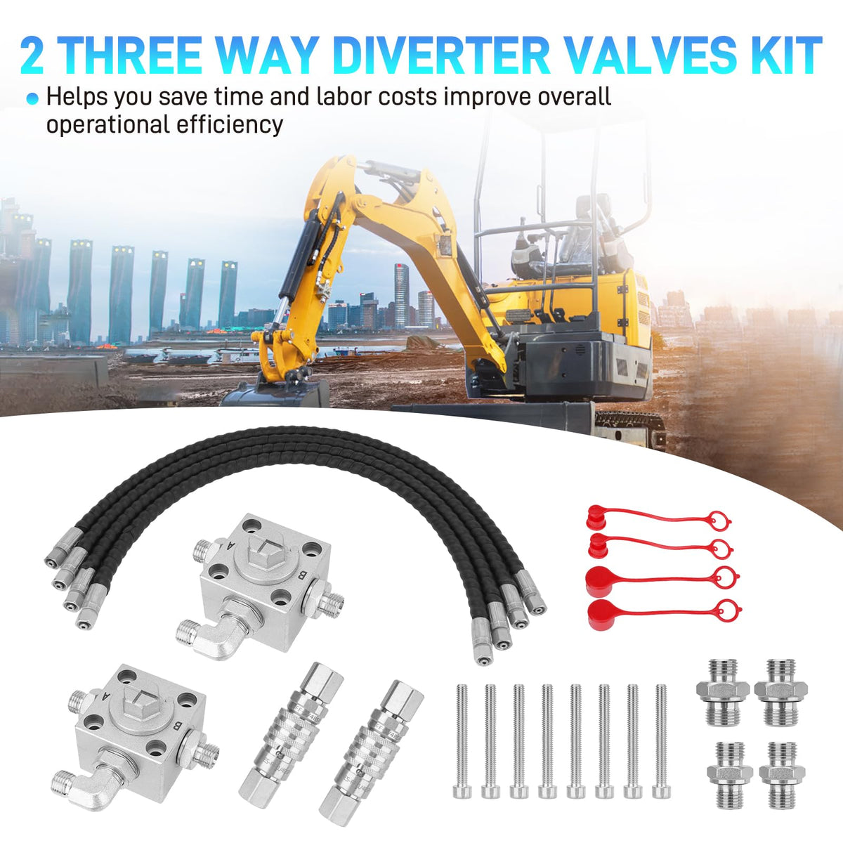 Jurplix durable hydraulic kit withstands tough job-site conditions for lasting use