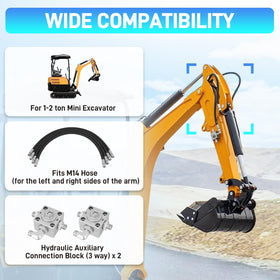 Jurplix straight connector 3/8 to M14 provides reliable high-pressure joins