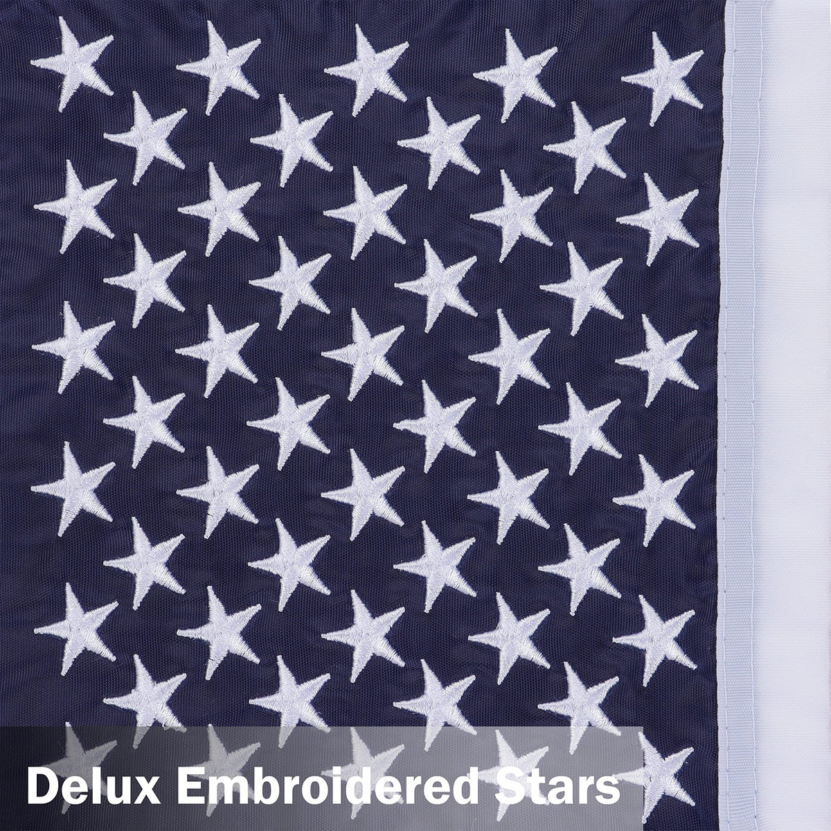 JUSHEN 210D nylon fabric flag designed for quick drying.