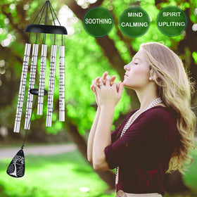 JUST FOR WIND memorial wind chimes for mom—calming sounds for the home