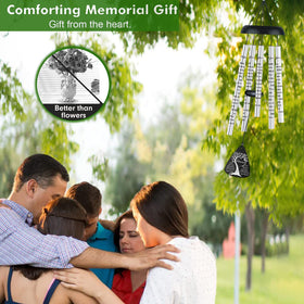 JUST FOR WIND sympathy wind chimes—honor a mother with gentle resonance