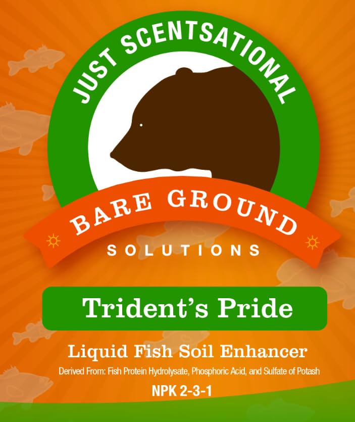 Just Scentsational Trident's Pride soil-conditioning granules demonstrate simple soil enrichment