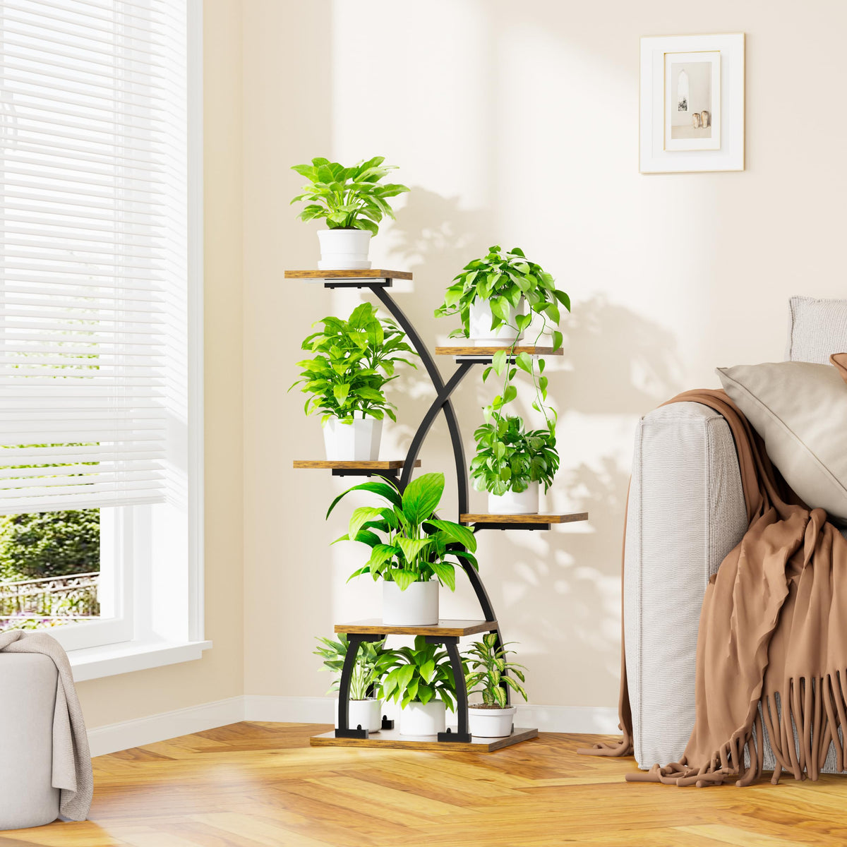 JUSTOGO grow lights support healthy growth by providing full-spectrum illumination.