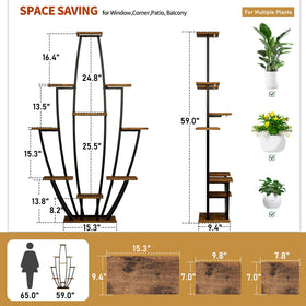 JUSTOGO plant stand with modern design for contemporary interiors
