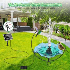 JuTai 3.5W glass-panel pump delivers stable flow under low light