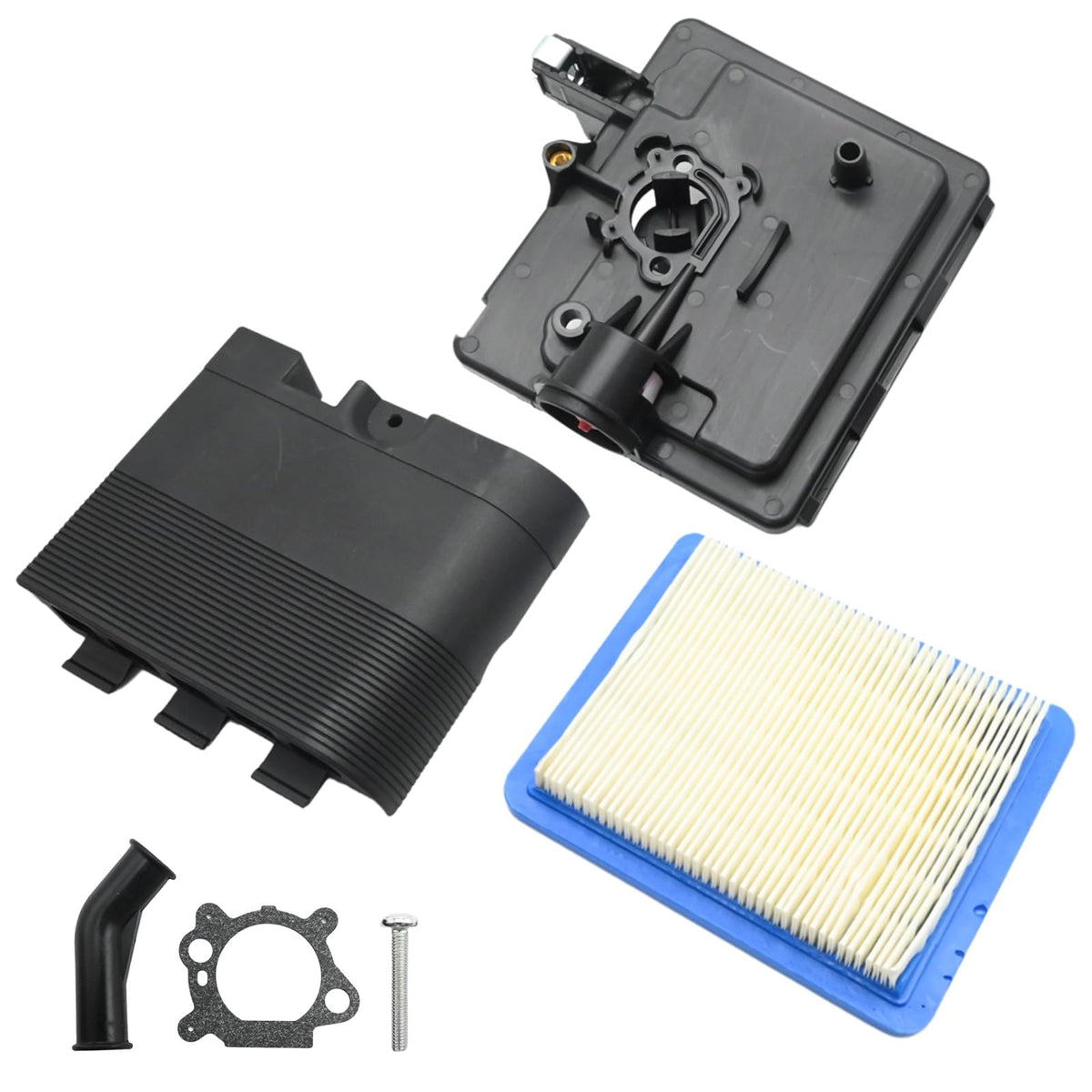 JUUDDENPARTS 692298 air cleaner cover kit installed on engine for cleaner intake and protection