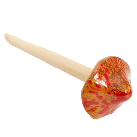 Juvale gift-ready ceramic mushroom stake set, ideal as a thoughtful accent