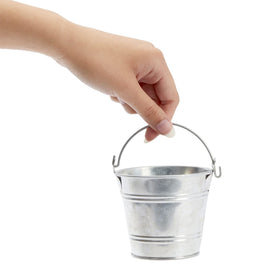 Juvale galvanized buckets organized small trinkets and craft supplies
