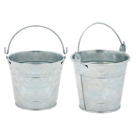 Juvale 3-inch tall pails arranged as tabletop accents