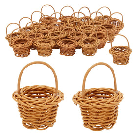 Juvale mini baskets enhancing nursery decor with natural texture