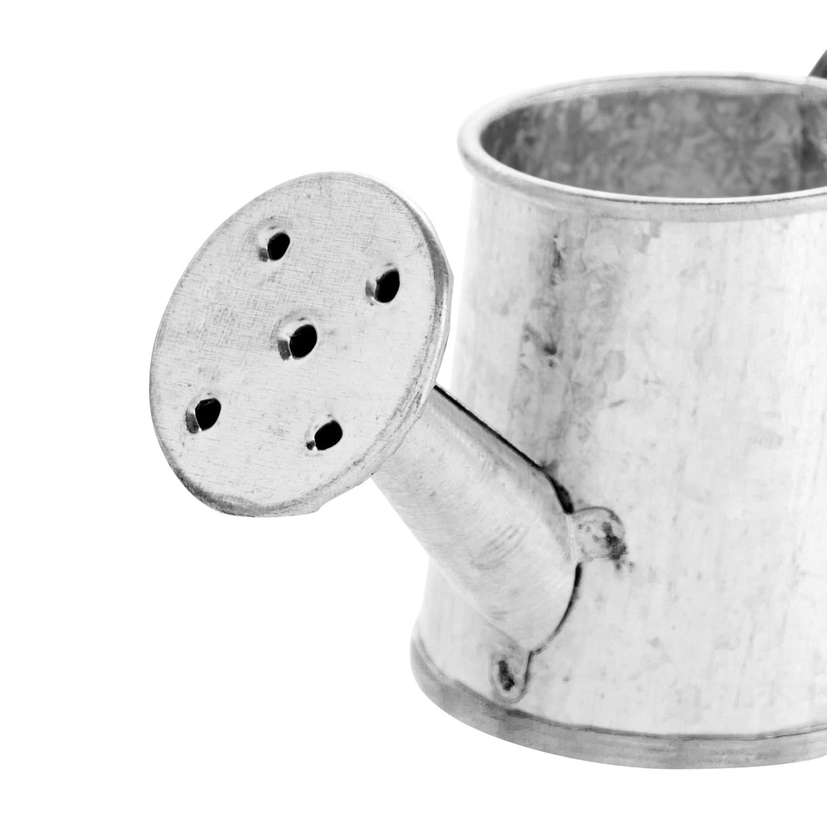 Juvale mini watering can display paired with faux greenery