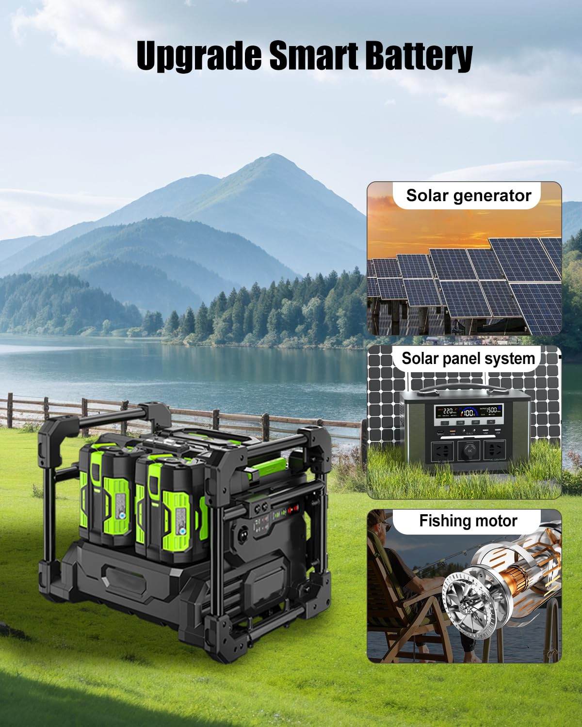 Dual 12V/24V compatibility enables powering two devices on the go.
