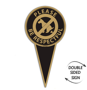 JW Signs rust-free aluminum sign close-up shows durable construction for outdoor use