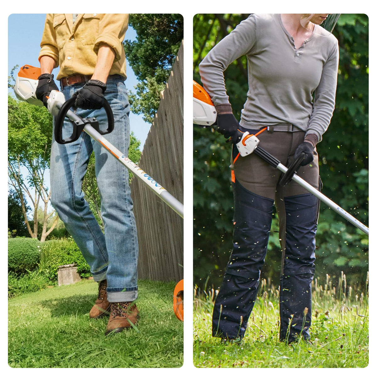 Jwodo durable weed eater handlebar withstands daily garden use.