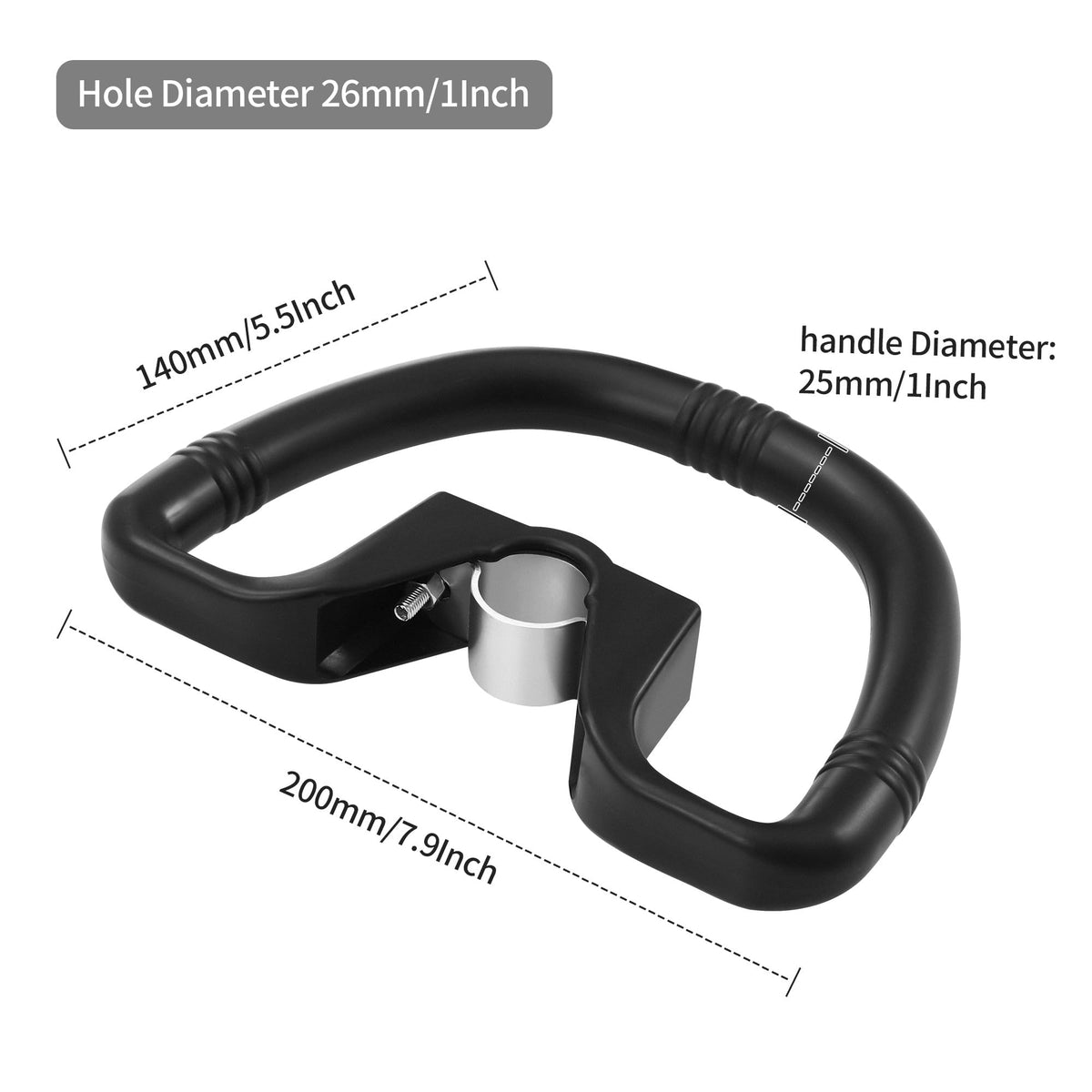Jwodo STIHL-compatible handle bar fits FS series for reliable replacement.