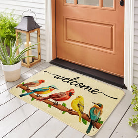 JWXCBIM all-season front-door mat for year-round use.