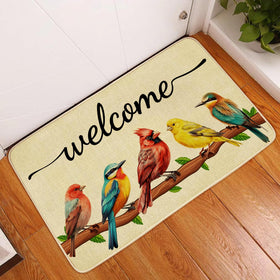 JWXCBIM easy-clean doormat that rinses or sponges clean.